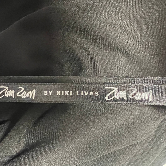 Zum Zum by Niki Livas Beaded High Neck Maxi Dress Womens XS Wedding Guest Formal - Picture 3 of 12